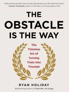 The obstacle is the way - Ryan Holiday. 52 książki w rok